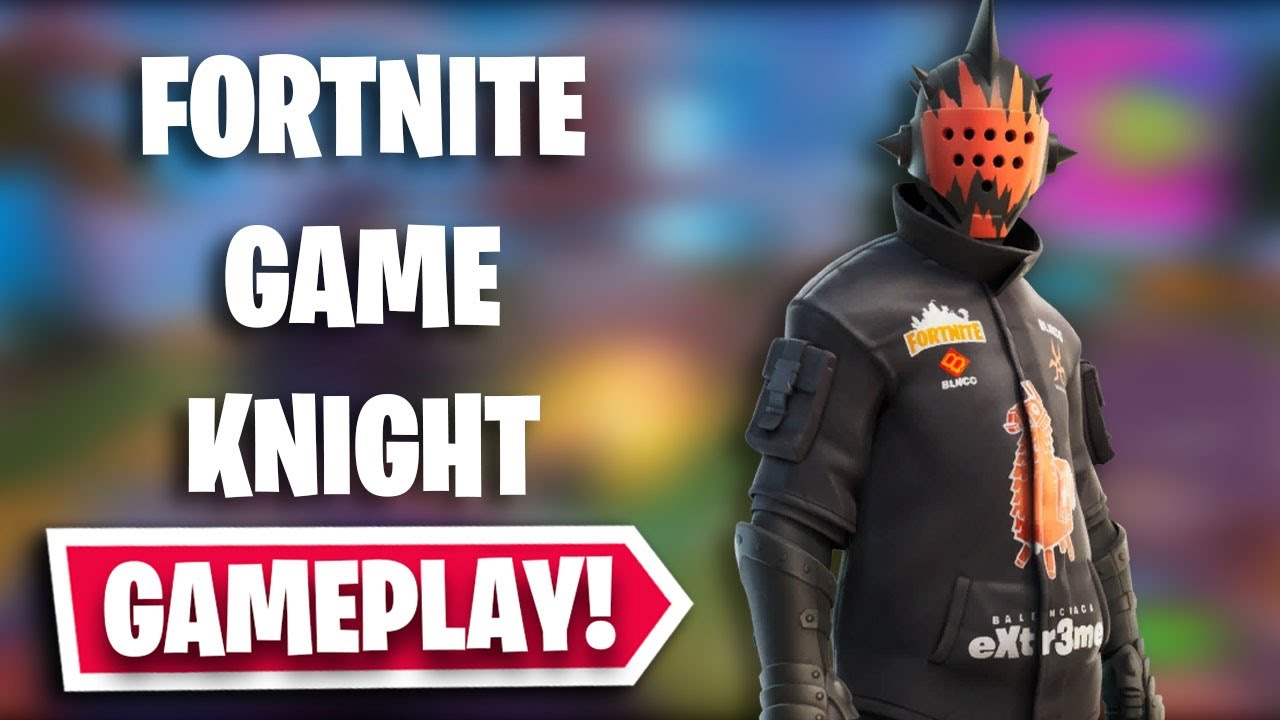 GAME KNIGHT (STEALTH) Gameplay in Fortnite | Fortnite x Balenciaga
