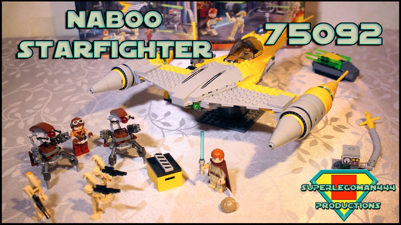 Lego Star Wars 75092 Naboo Starfighter Review