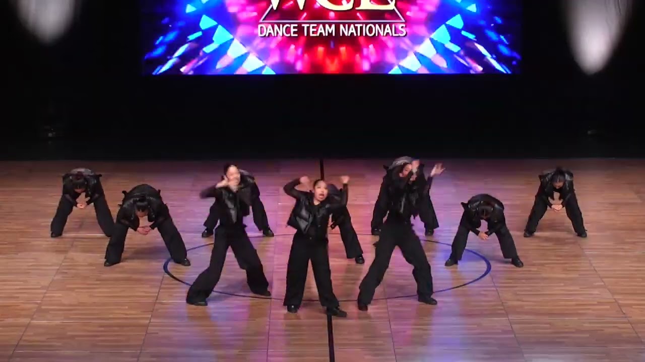 WCE 2024 Nationals 1st Place Small Hip Hop Gold Cerritos