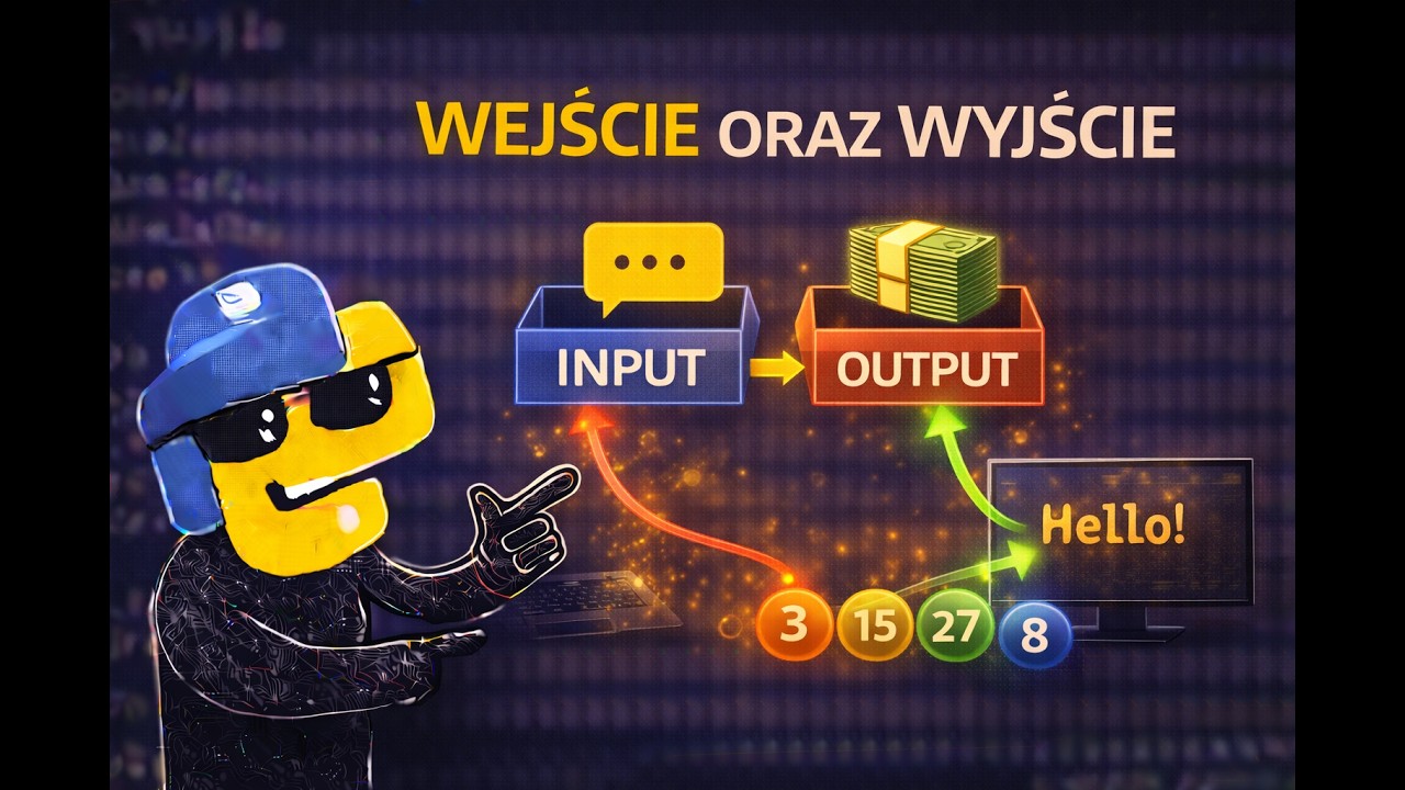 Wejście oraz wyjście [Python] odc. 2 z serii podstaw Pythona