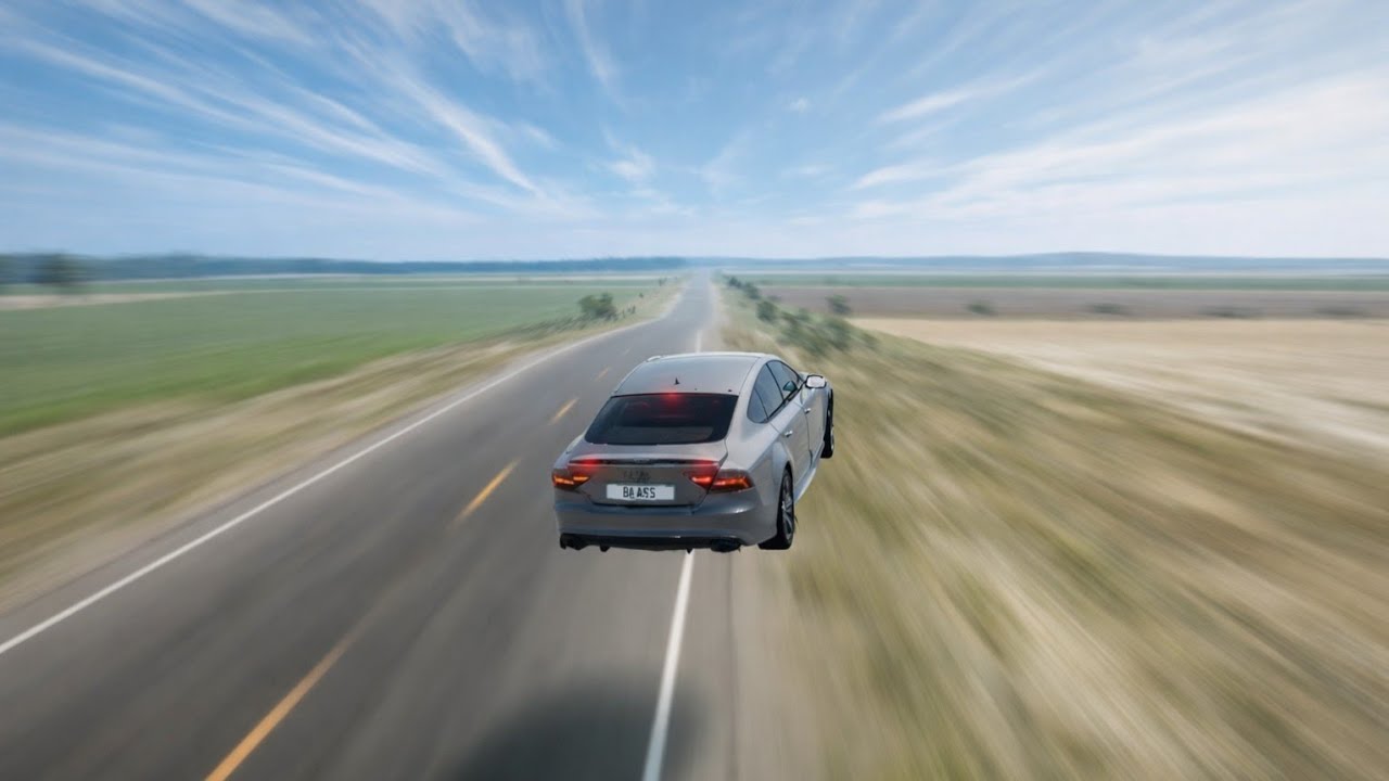Іnstant acceleration to 600 mph test | Сan the car survive this? 🔥💥Beamng drive #1