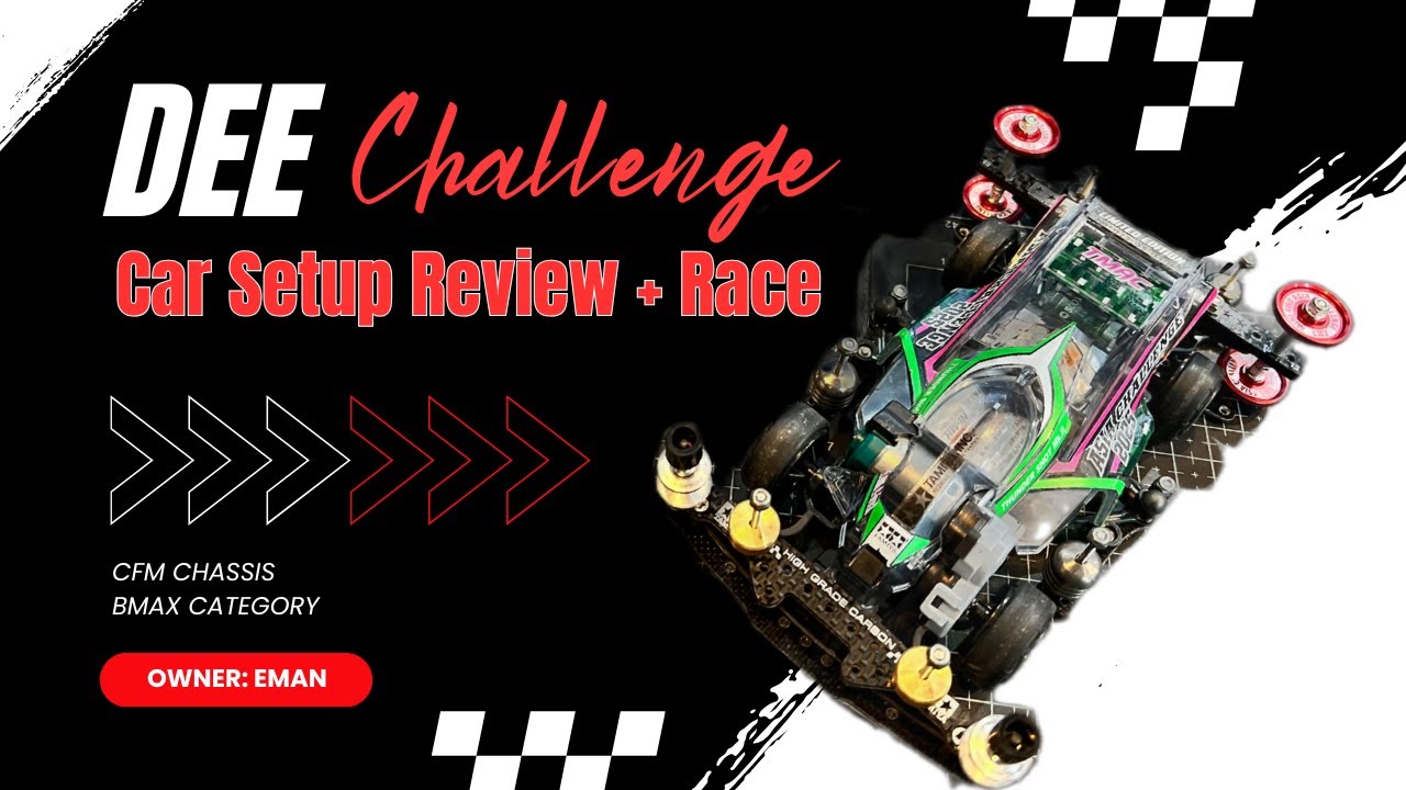 Tamiya Mini 4WD - RACE ME CHALLENGE (шасси MA против CFM), эпизод 2