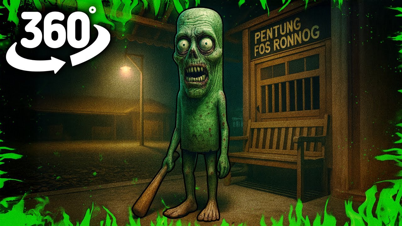 Zombie Tung Tung Tung Sahur Movie Collection ! | 360° VR