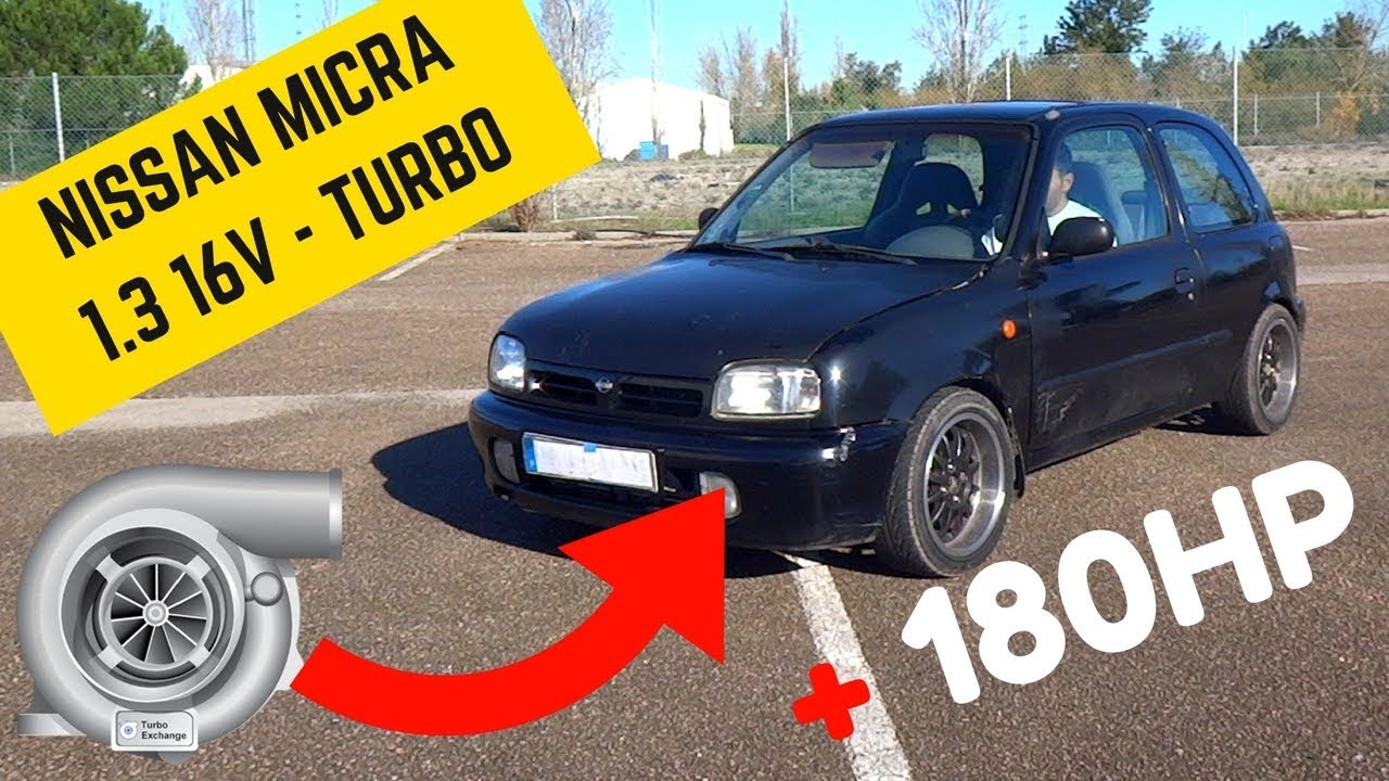 +180HP Nissan Micra 1.3 16v TURBO - Portugal Stock and Modified Car Reviews