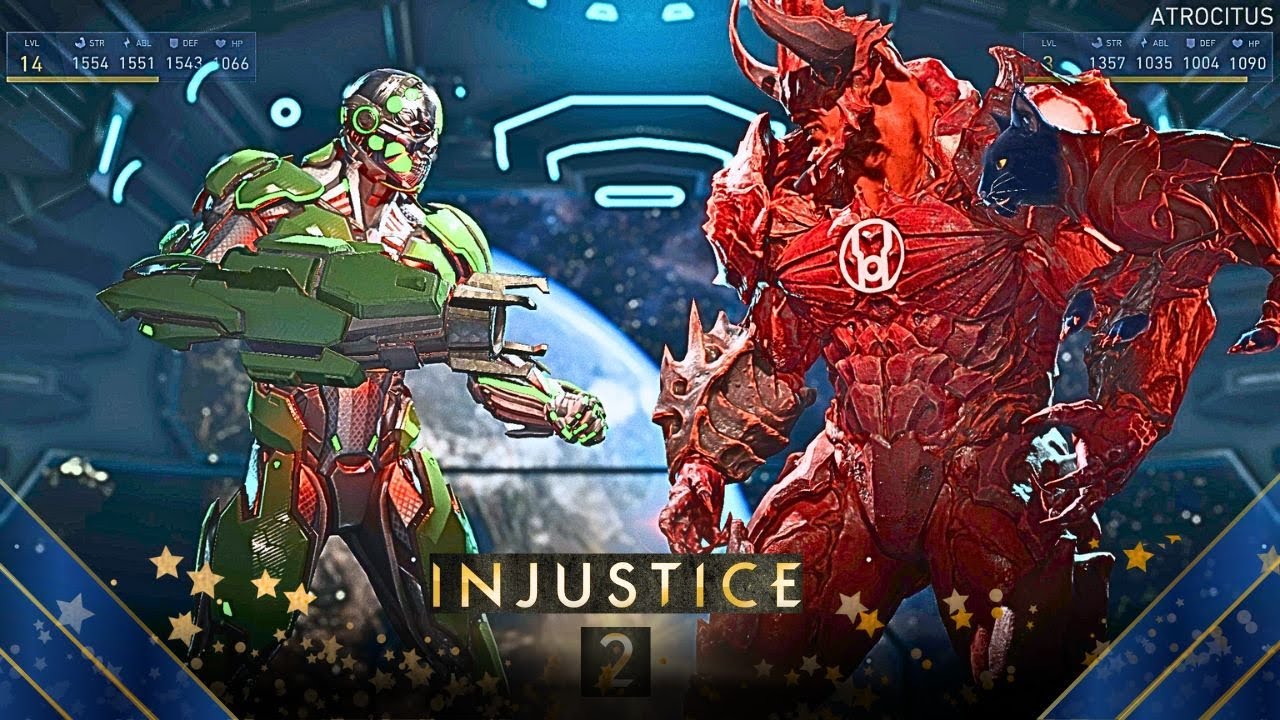 Injustice 2 - Grid Vs. Atrocitus