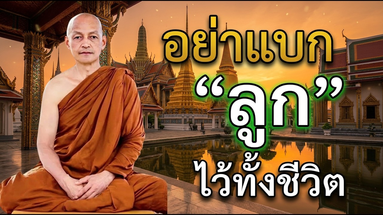 พ่อแม่ต้องฟัง! อย่าผลักภาระให้ลูกทั้งชีวิต #พุทธวจน #พระอาจารย์คึกฤทธิ์โสตฺถิผโล