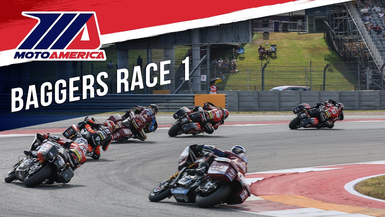 Mission King Of The Baggers Race 1 at COTA 2025 - FULL RACE | MotoAmerica