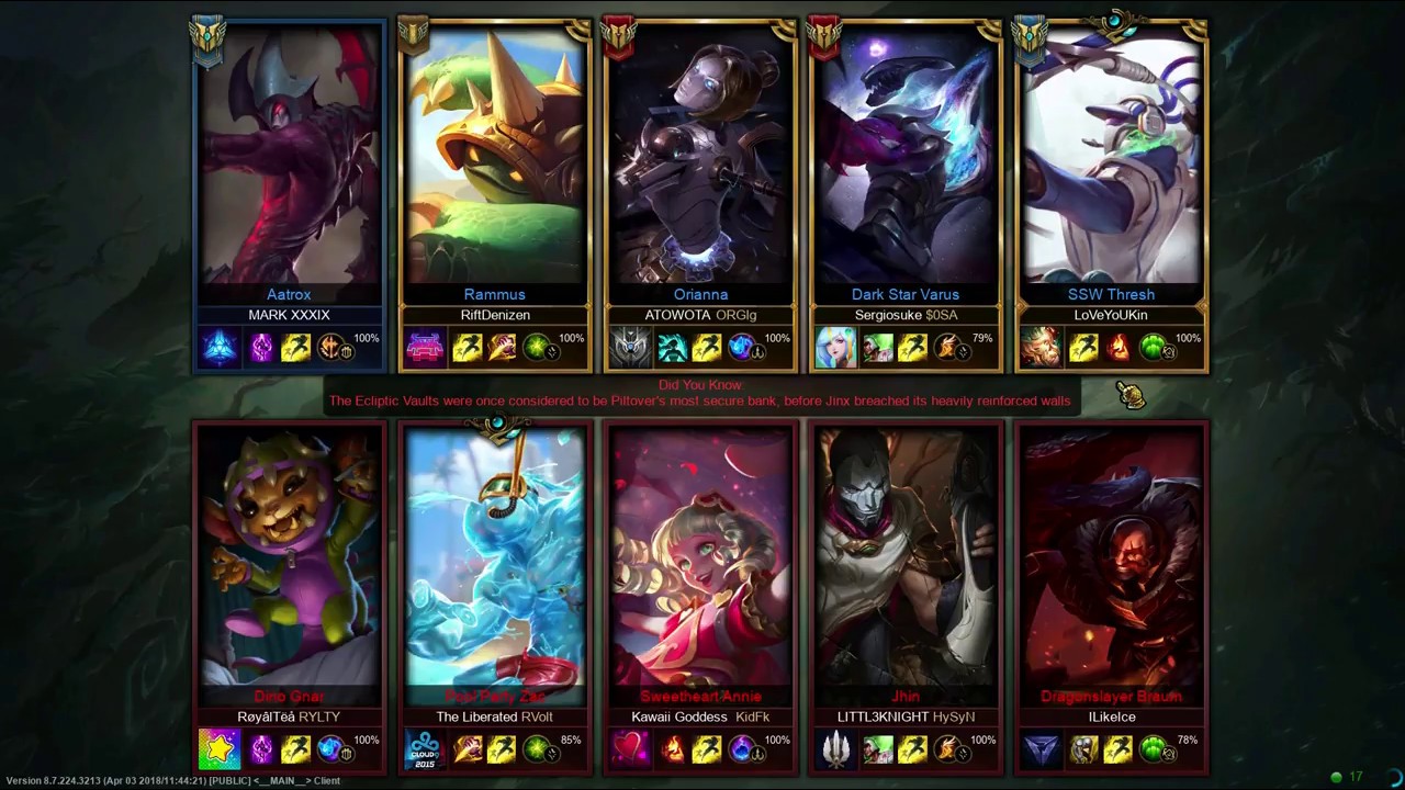 League of Legends - Rammus Jungle (Cinderhulk, Aftershock)