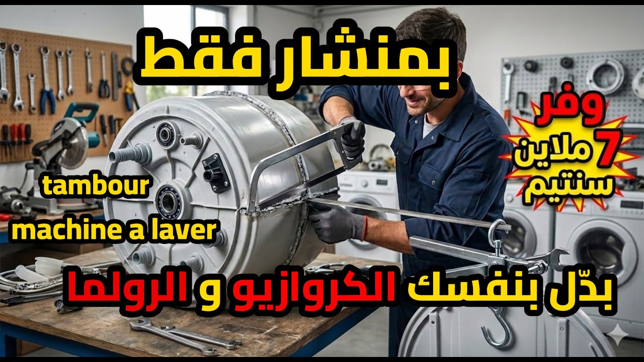 تصليح دوران الة غسيل الملابس