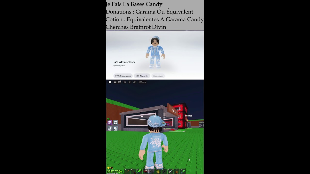 🚨 lives steal a brainrot je recherches des brainrot divin je fais la bases candy et des trades! 🚨