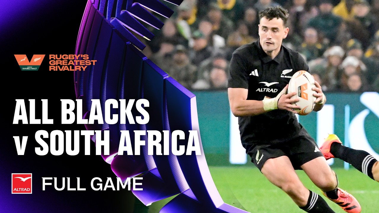 ПОЛНЫЙ МАТЧ | All Blacks против ЮАР | Третий тест-матч, Йоханнесбург, 2026