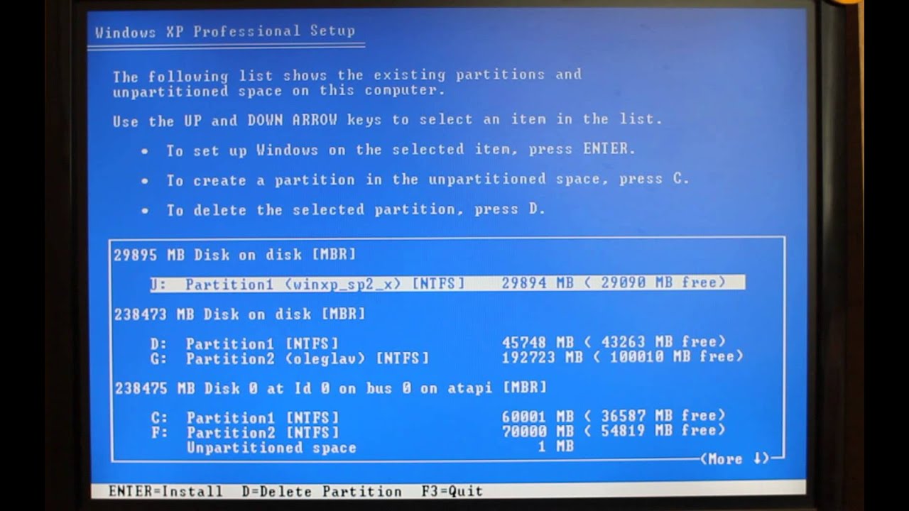 Установка Windows XP вместе с Windows 7 - решение проблем с загрузчиком