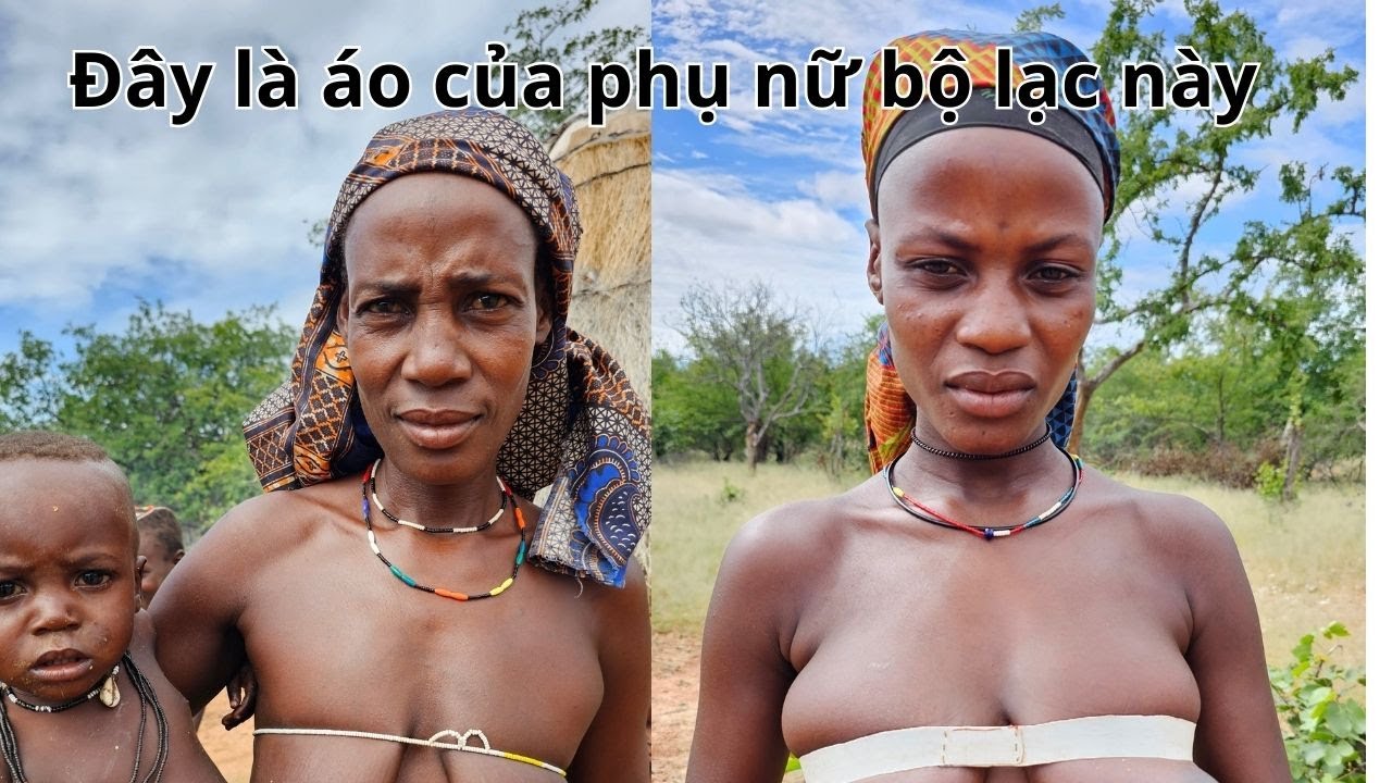 Африка: единственное племя Анголы, где женщины носят бюстгальтеры 😲
