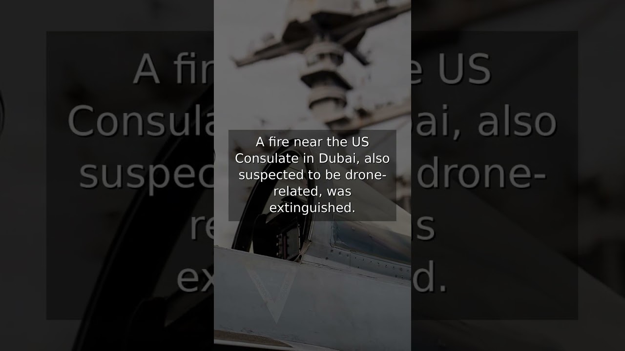 drone attack hits cia station in riyadh: what you need to know | #Shorts