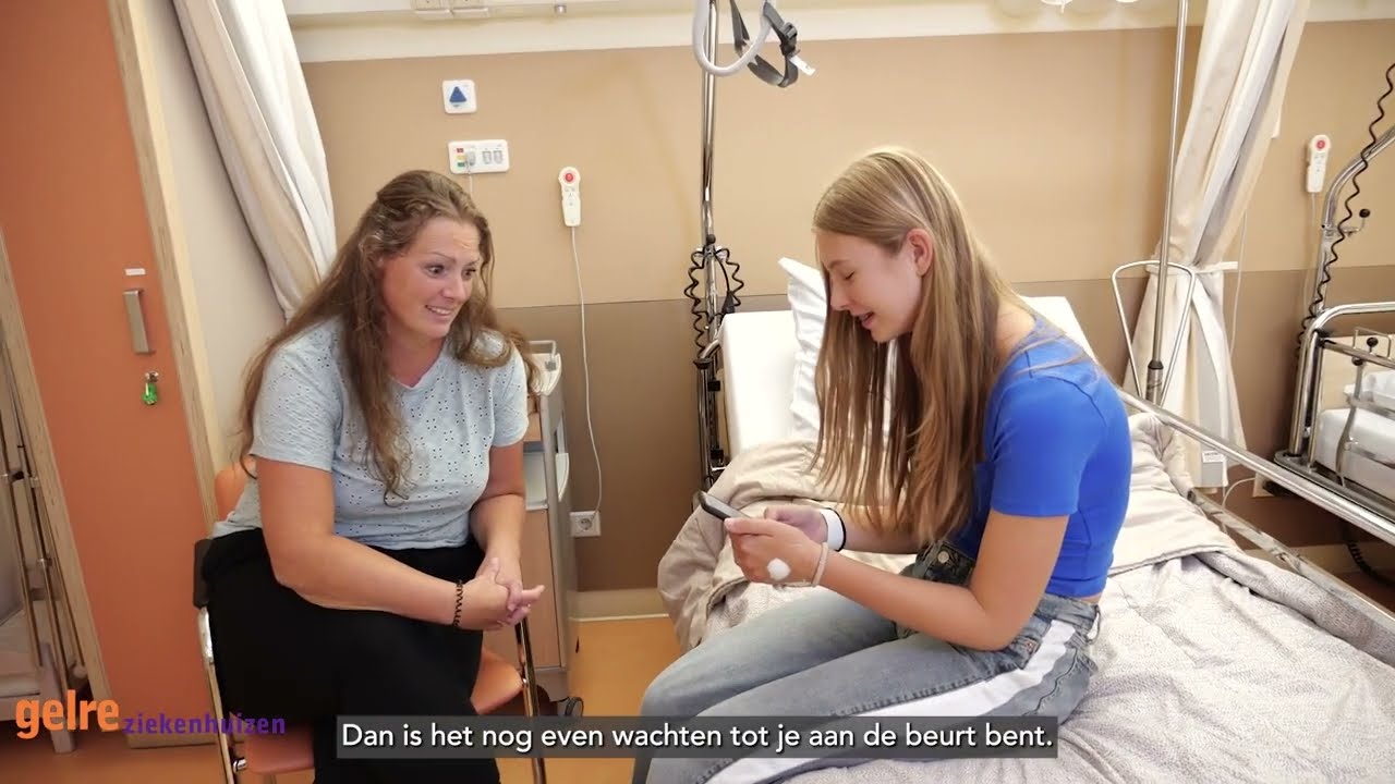 Voorbereiding tiener naar de operatiekamer in Gelre ziekenhuizen - Apeldoorn