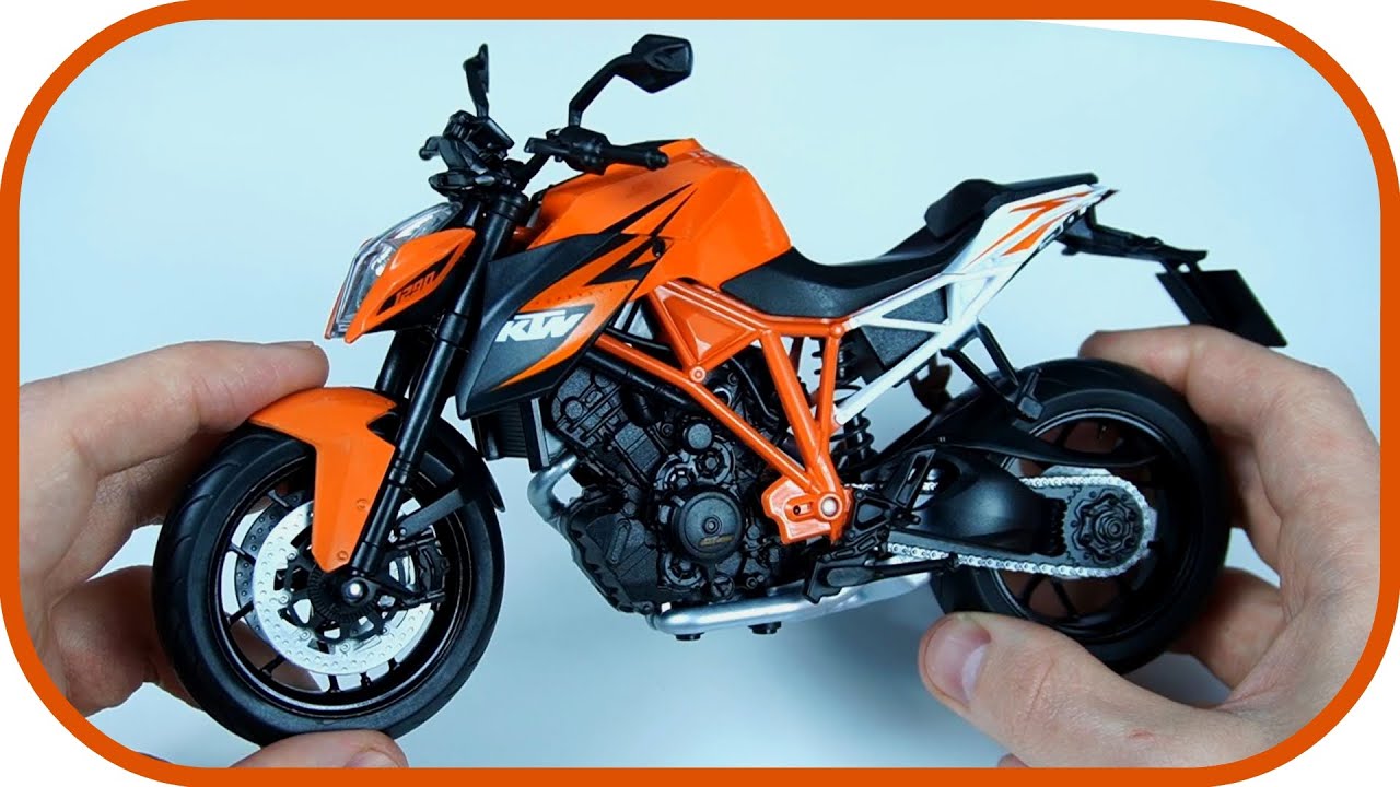 🎁 Топовые МОТОЦИКЛЫ. Супербайки модели Welly. BMW R18, KAWASAKI ZX-10R, KTM 690 ENDURO.