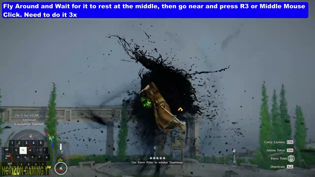 How to Finish Approach Tenebrum - Use Force Palm to Subdue Tenebrum- Crimson Desert