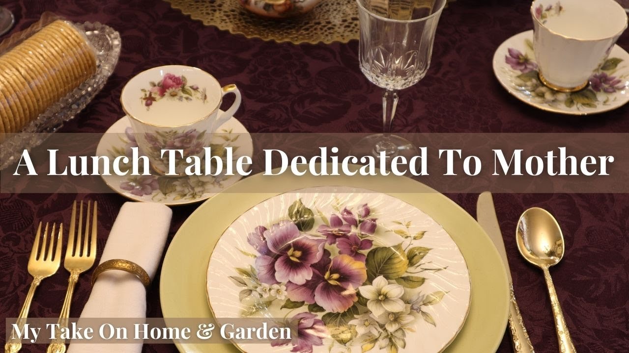 Mother's Day Lunch Table!!