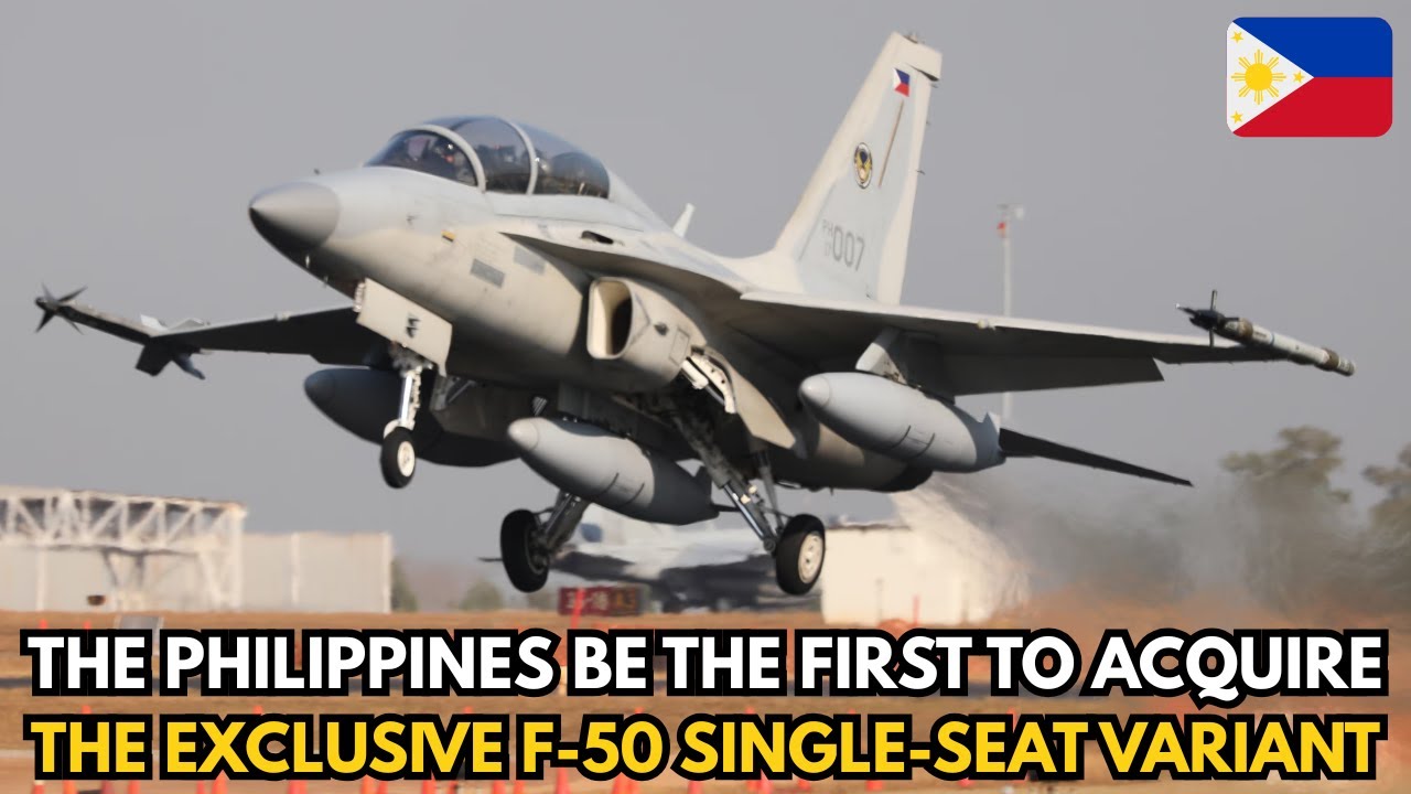 The Philippines be the First to Acquire the Exclusive F-50 Single-Seat Variant