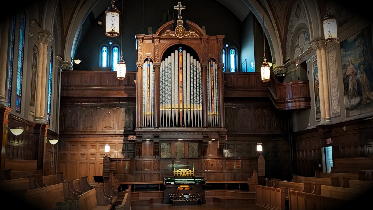 1902 Hook-Hastings organ - St. John's Seminary Chapel - Brighton, Massachusetts