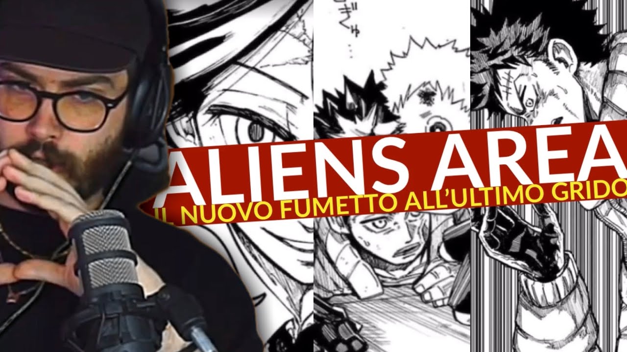 VOLPESCU legge ALIENS AREA in live!
