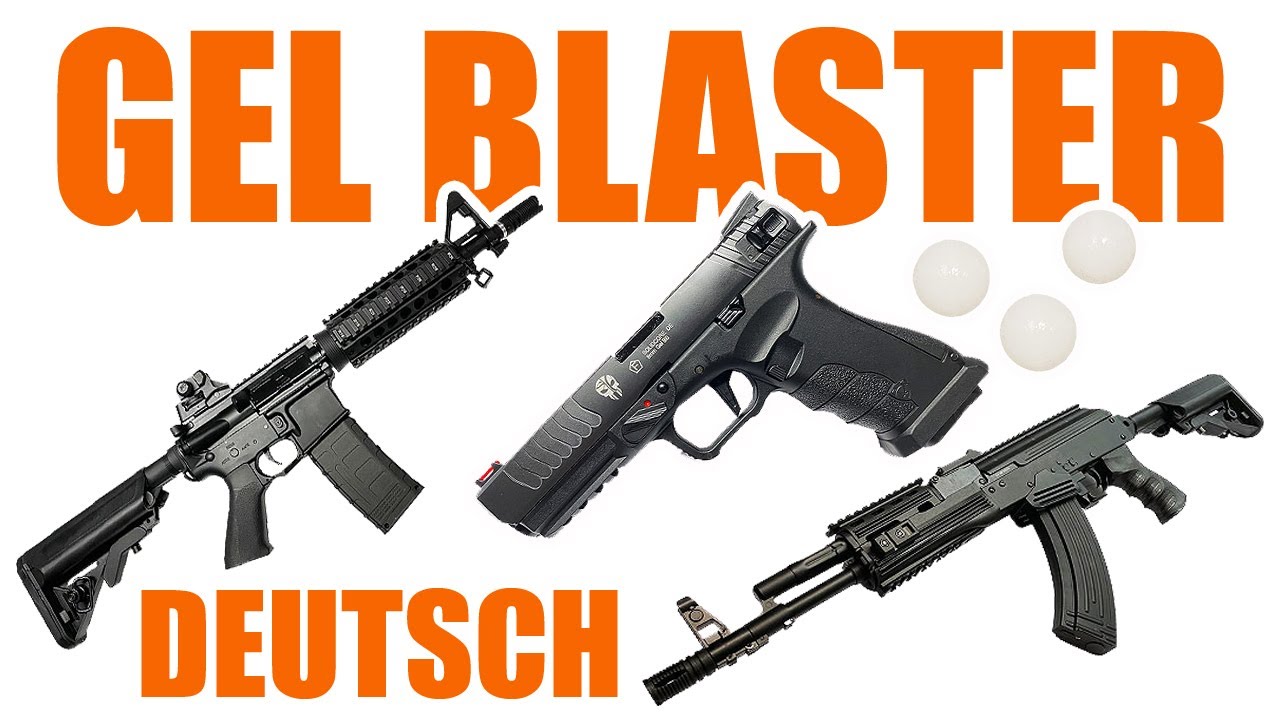 Gel Blaster Vollmetall cal. 8mm Review auf Deutsch mit Schusstest