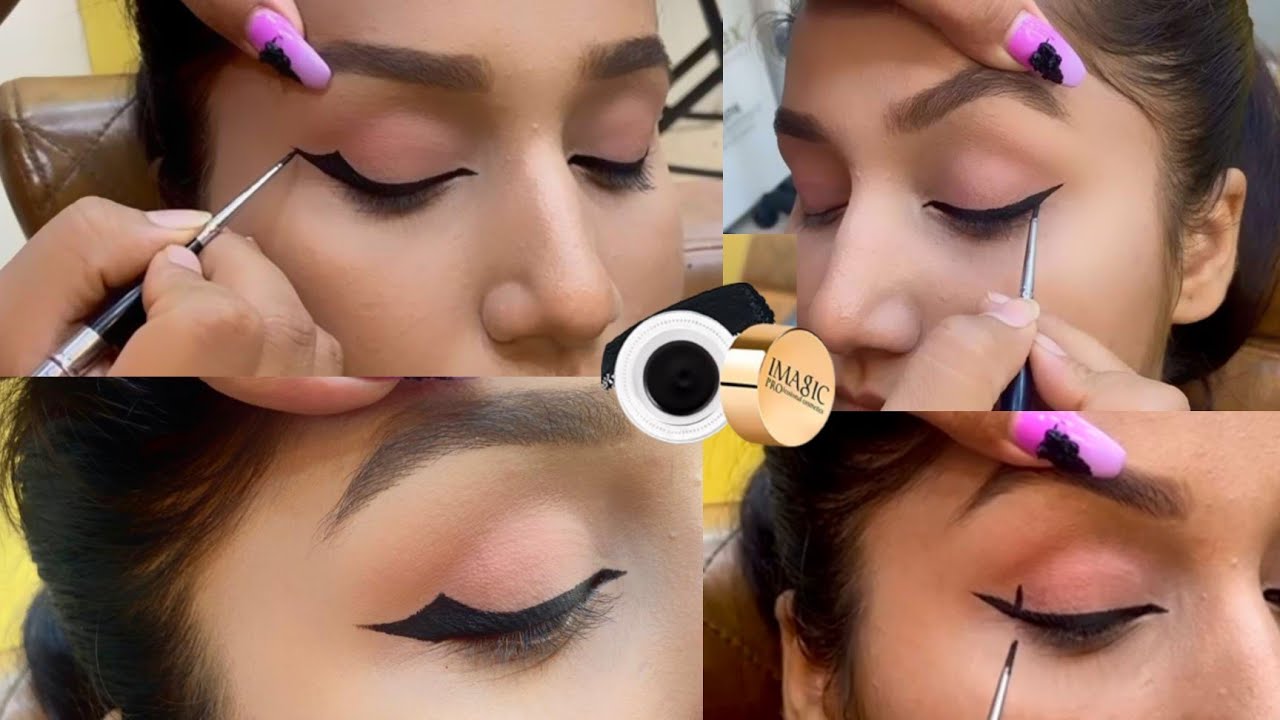 Easy Wing and Angle Wing Eyeliner Tutorial || Wing आईलाइनर कैसे लगाए|| Sanajyoti