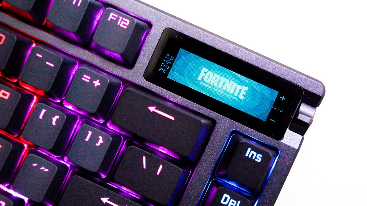 El teclado gamer más CARO QUE EXISTE | ESTO puede hacer.