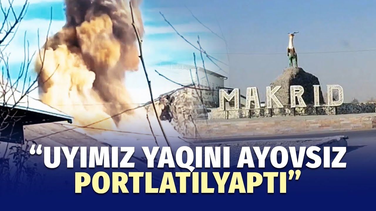 Qashqadaryoda tog' portlatildi - arz qilganlar qo'rqitilib, holatga 