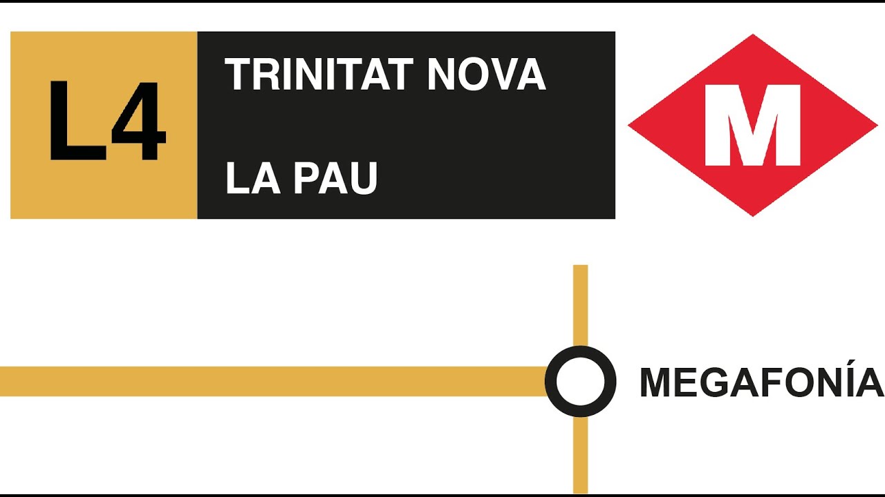 Megafonía Metro Barcelona (TMB) L4