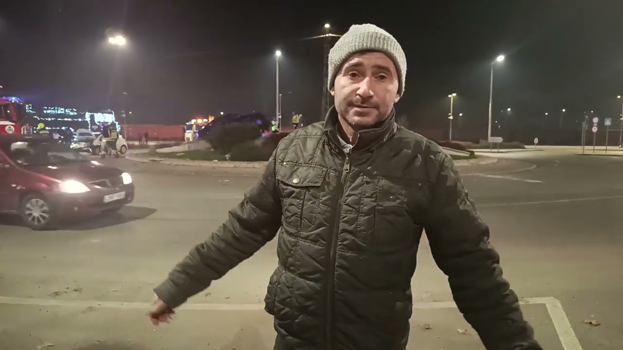 Sz&ouml;kők&uacute;tban landolt egy aut&oacute; Kaposv&aacute;ron a baleset ut&aacute;n