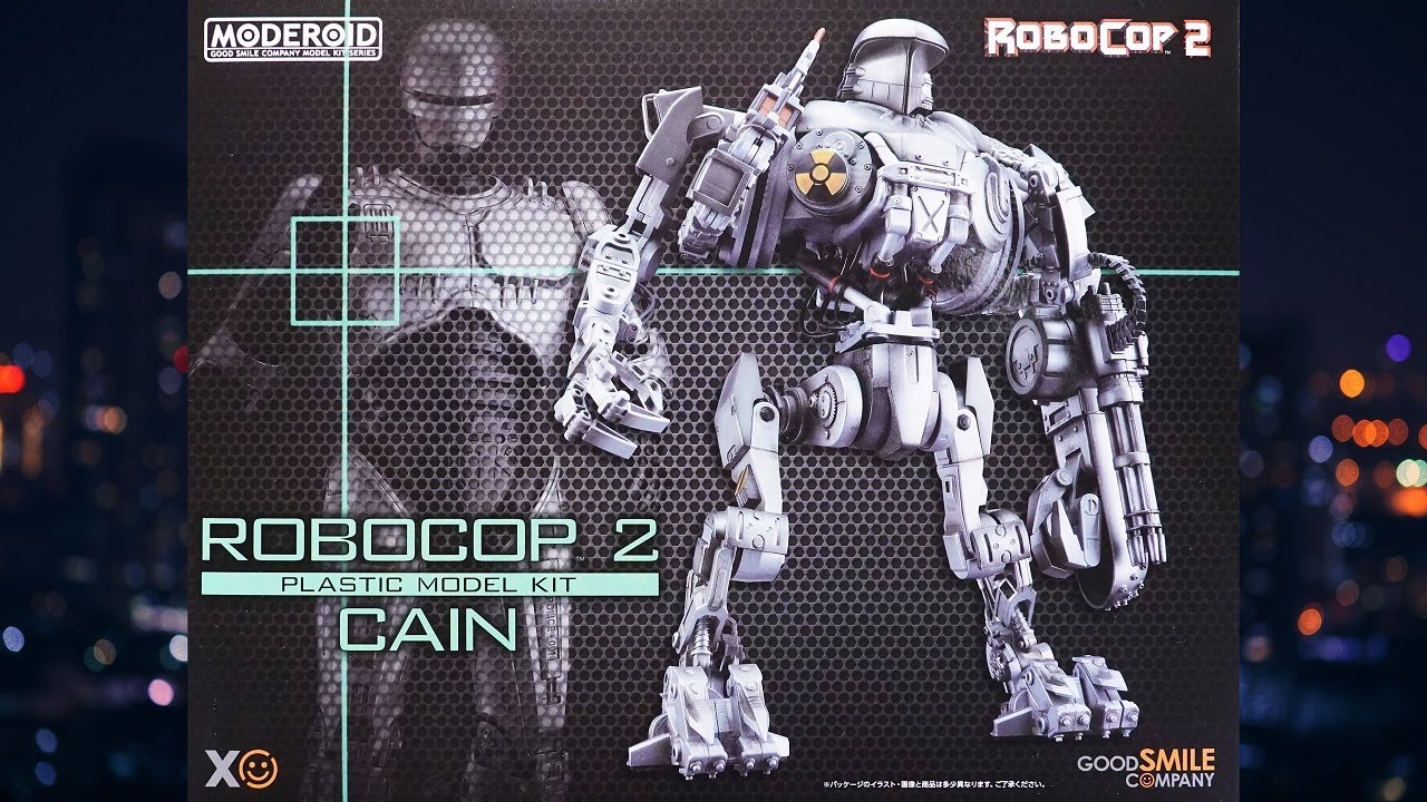 MODEROID ロボコップ２ ケイン プラモのご紹介 / ROBOCOP 2 CAIN PLASTIC MODEL KIT