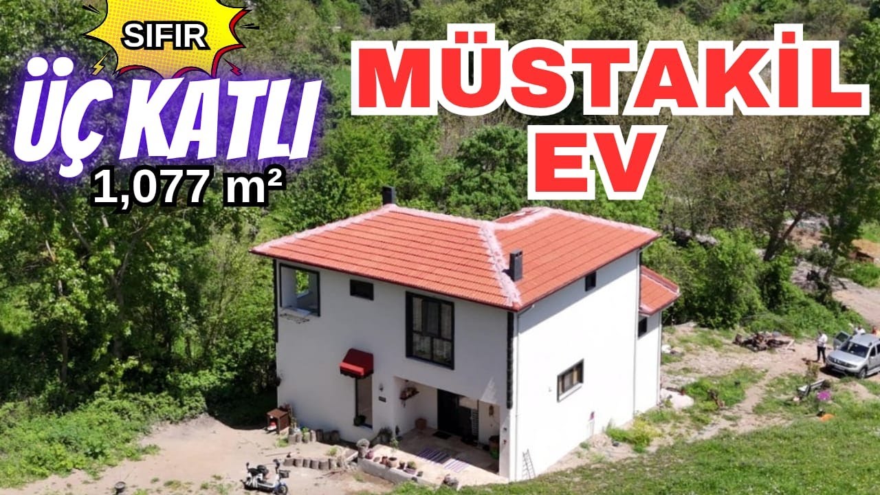 518-Üç Katlı 1.077 m2 Sıfır Müstakil Ev