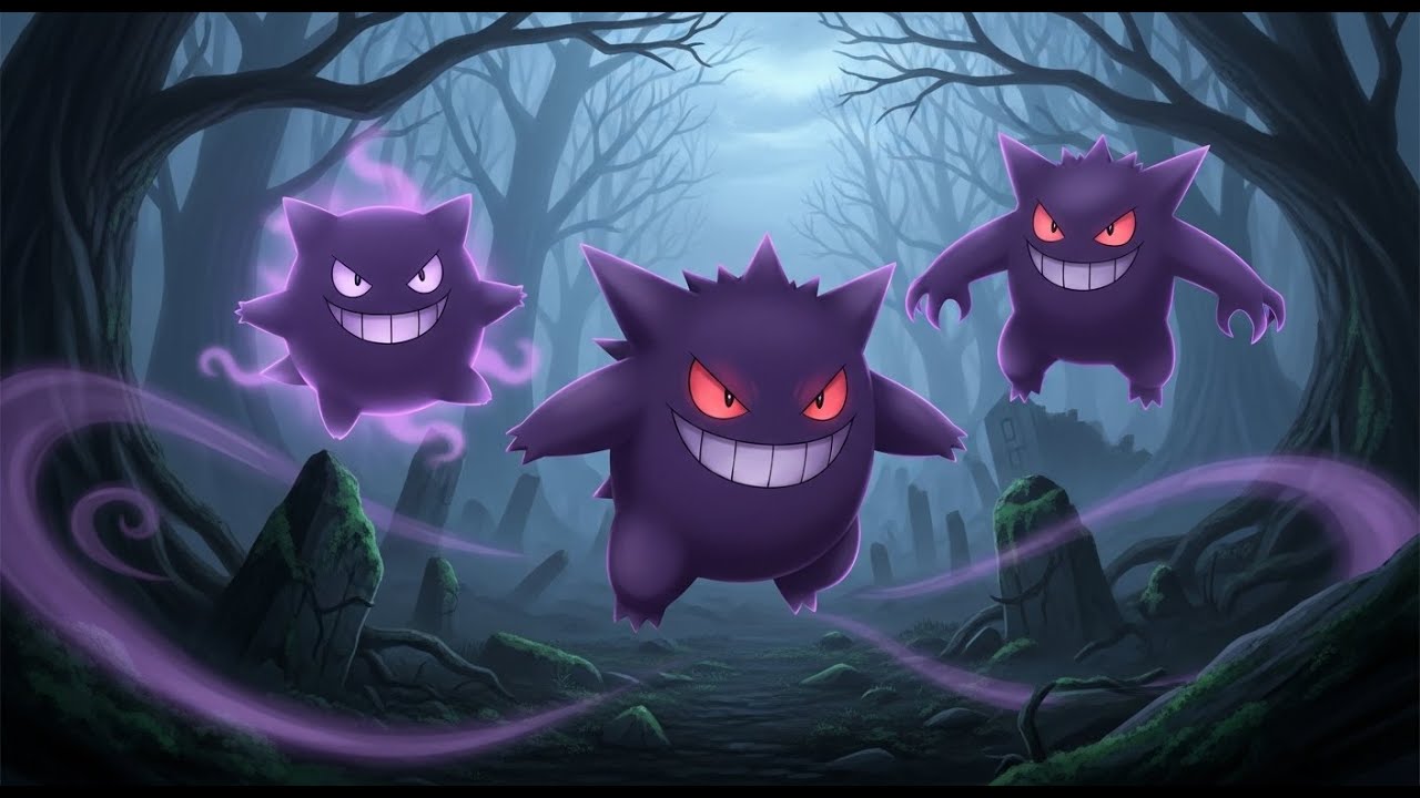 Gengar Origins – The Evolution of a Nightmare | Pokémon Documentary