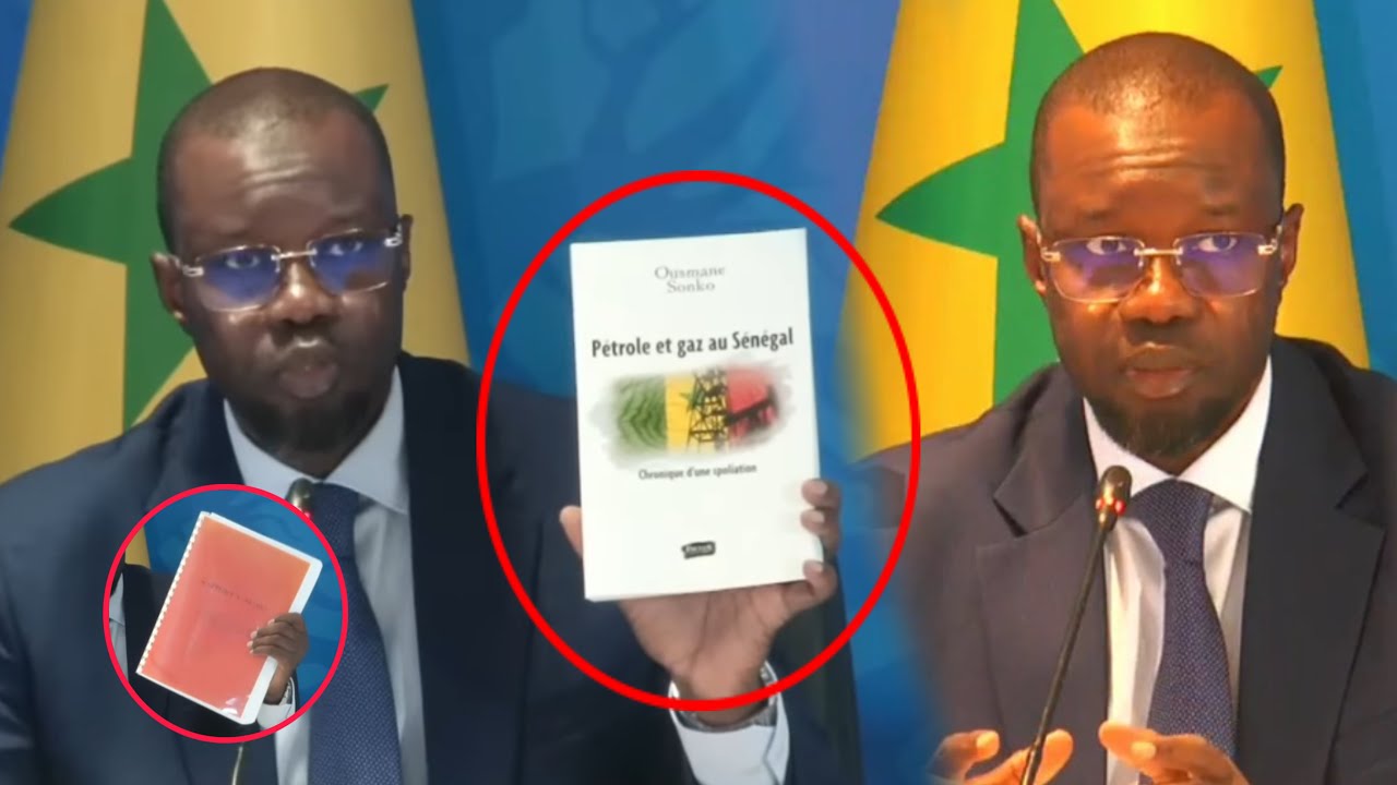 Ousmane Sonko brandit son livre sur le pétrole et annonce des résultats sur le Secteur Minier