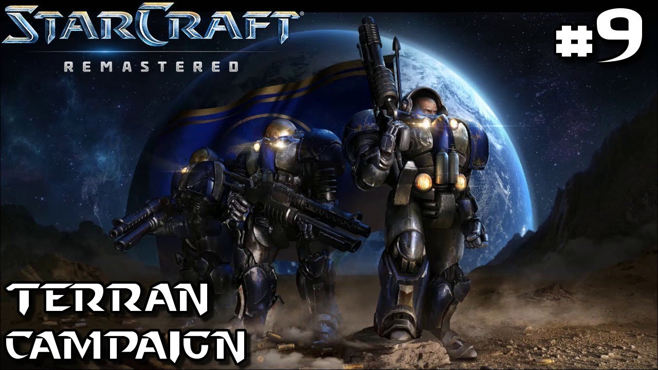 StarCraft Remastered - Terran Campaign #9 - New Gettysburg