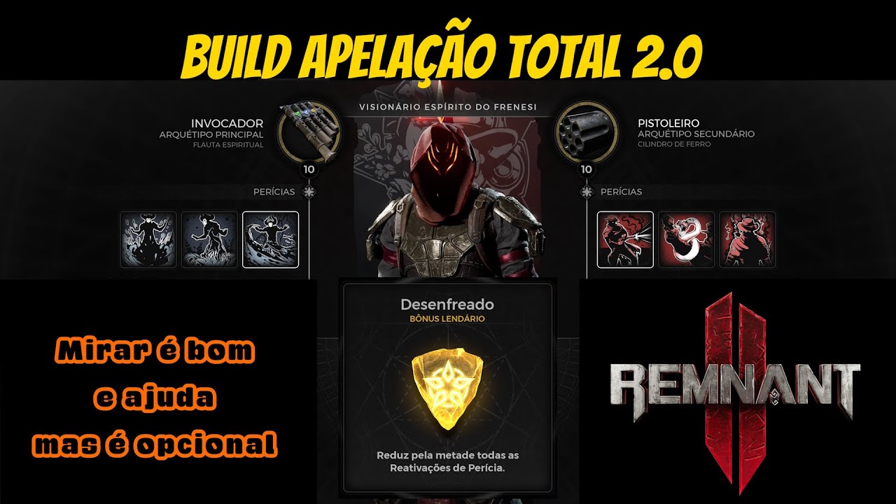 Remnant 2 - Build Apelação Total 2.0 - Mirar ajuda, mas é opcional