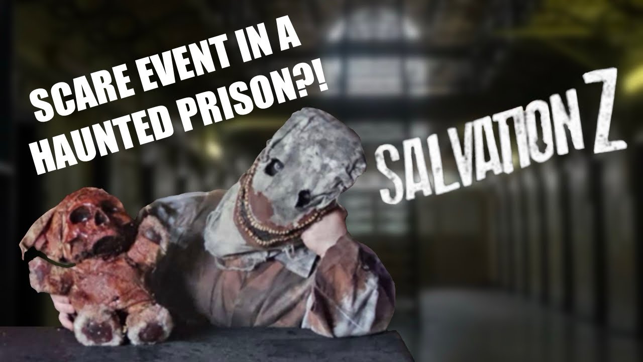 SCARE EVENT IN A HAUNTED PRISON - Salvation Z 2025 Vlog