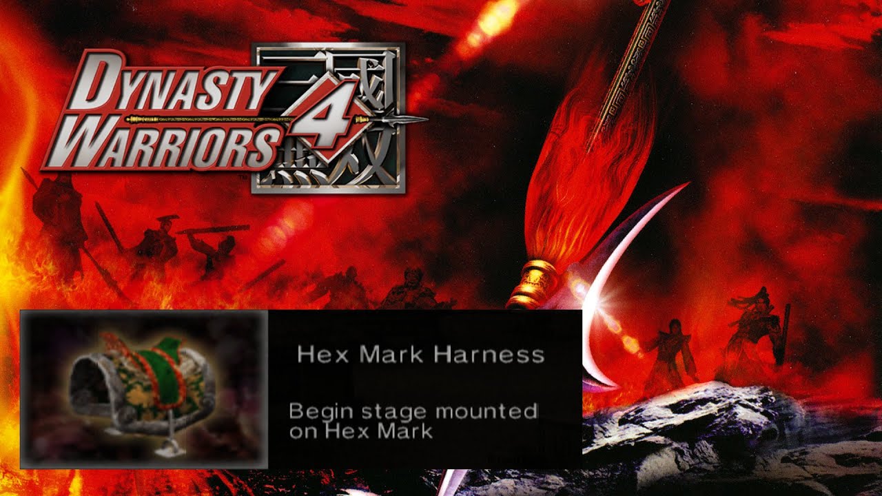 Hex Mark Harness  - Rare Item Guide | Dynasty Warriors 4