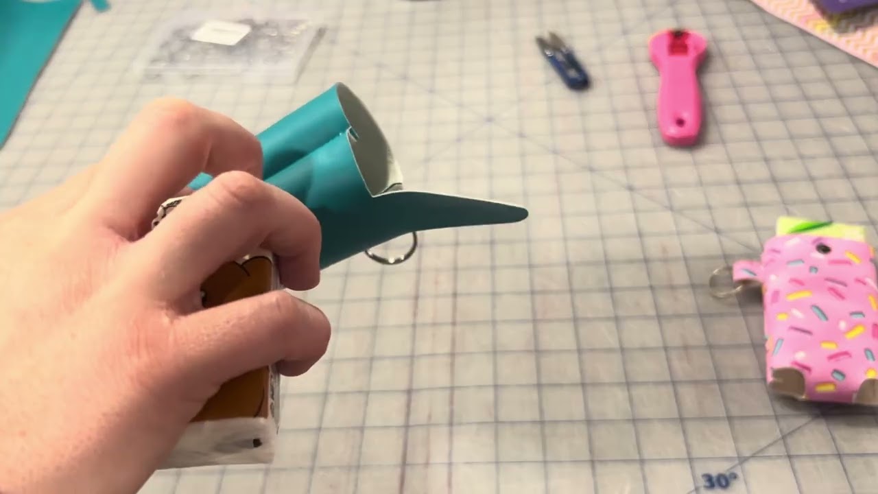 How to Sew a Closed Bottom Tissue Holder Keychain | Faux Leather Sewing Tutorial