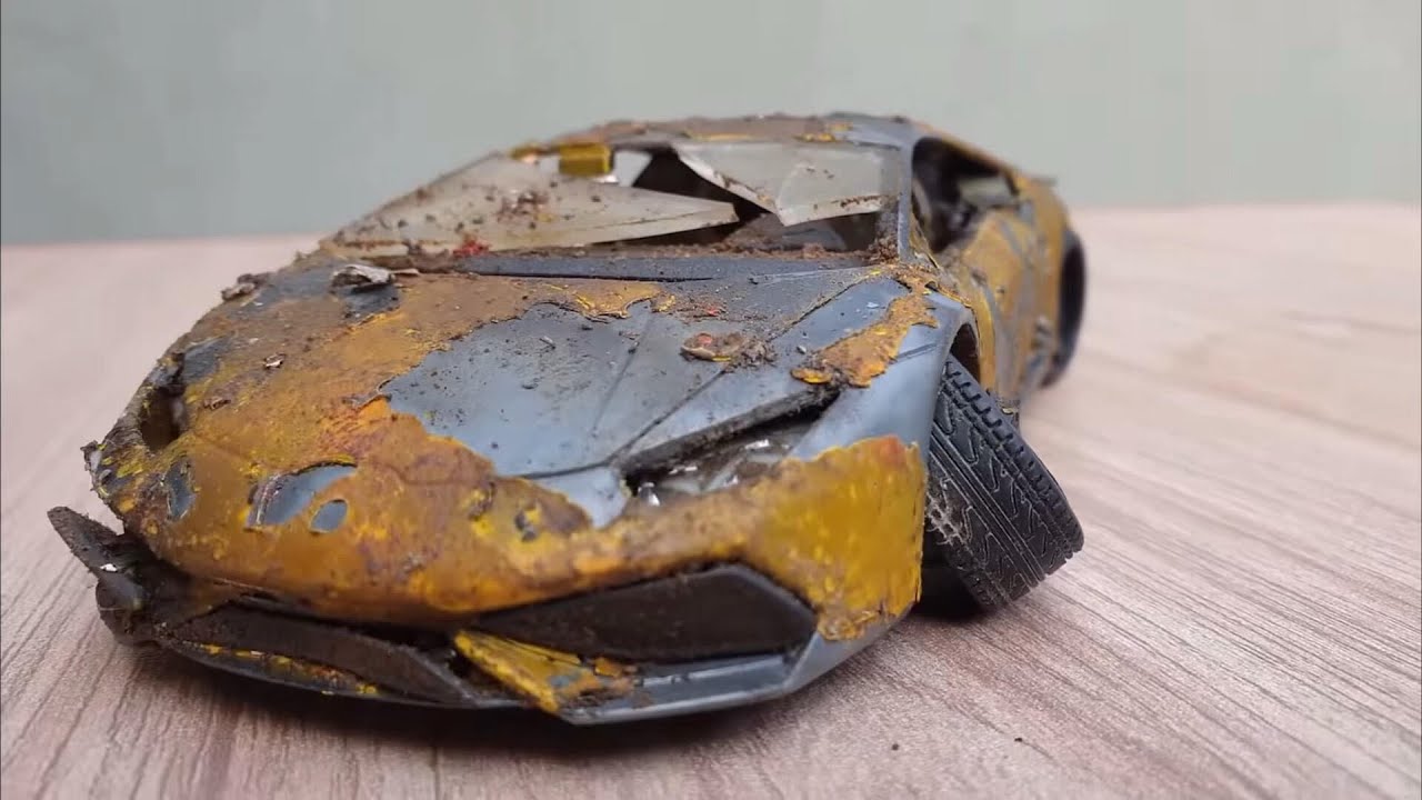 Fixing up my toy car #car #model 