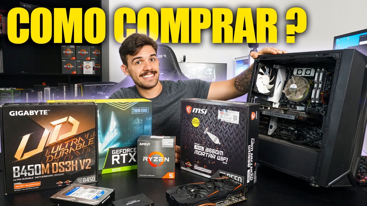 COMO ESCOLHER UM PC GAMER ? Quais peças comprar ? Tudo que você precisa saber!
