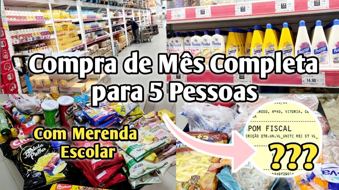 Compras de M&ecirc;s/ Compras de Mercado