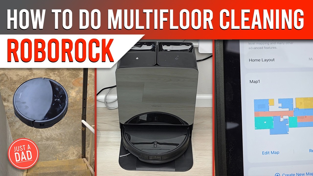 How To Multi Floor Map / Clean with Roborock Saros 10R Robot Vacuum & Mop