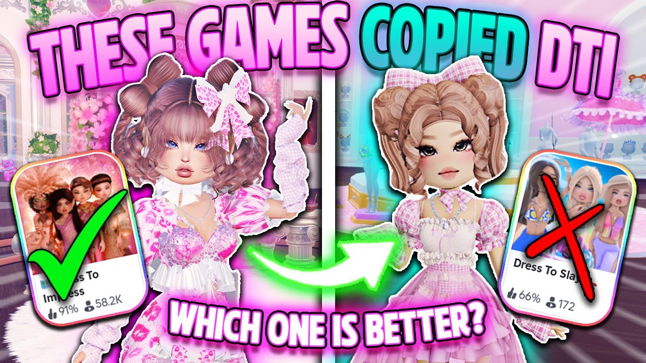 These Games *COPIED* DRESS TO IMPRESS.. (Testing Roblox Fashion Games)