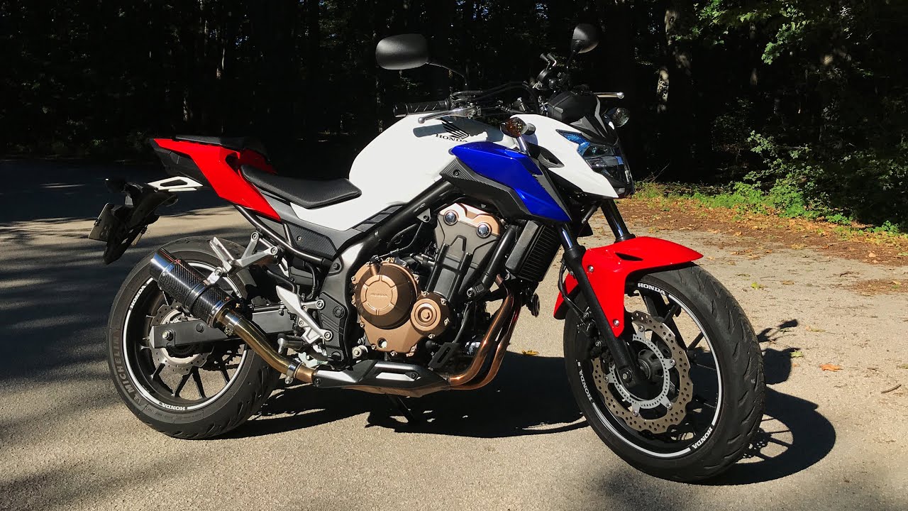 Elad&oacute; a motorom! | Honda CB500F (2016)