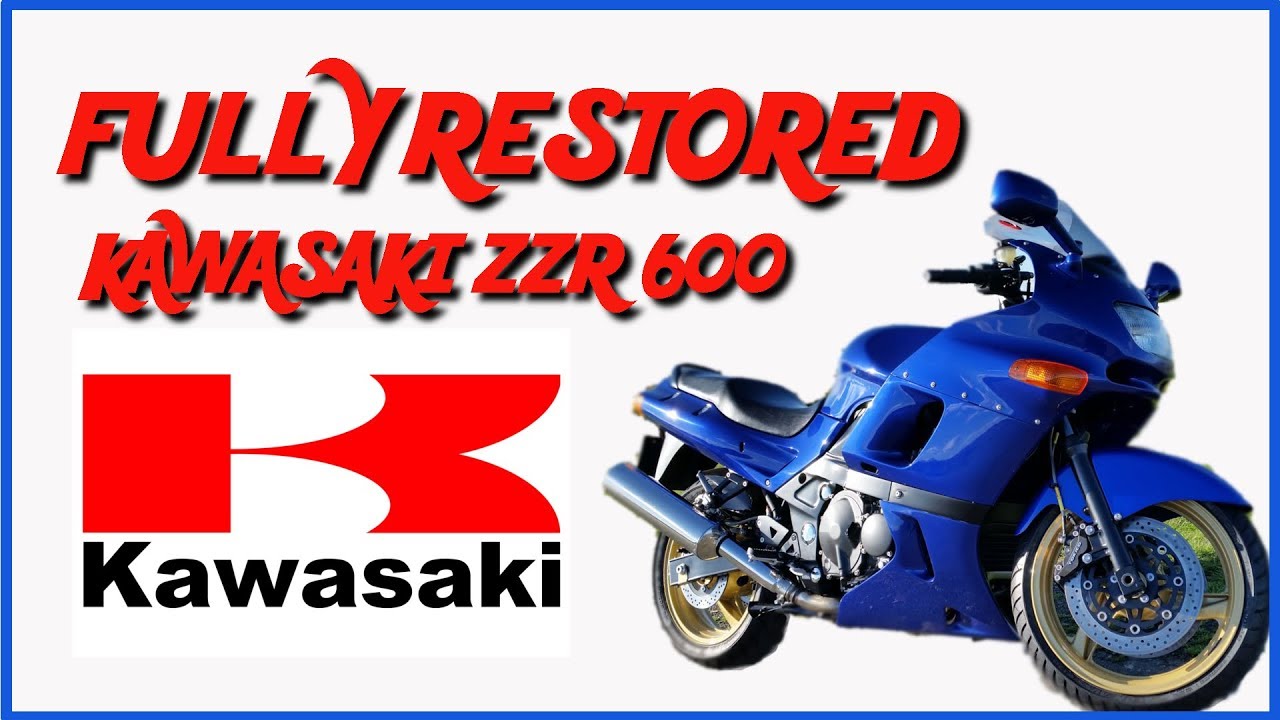 ONE OF THE BEST KAWASAKI ZZR600 RESTORATIONS ZX-6 zzr 600 Walkaround WHEELS REFURBISH NEW PAINT