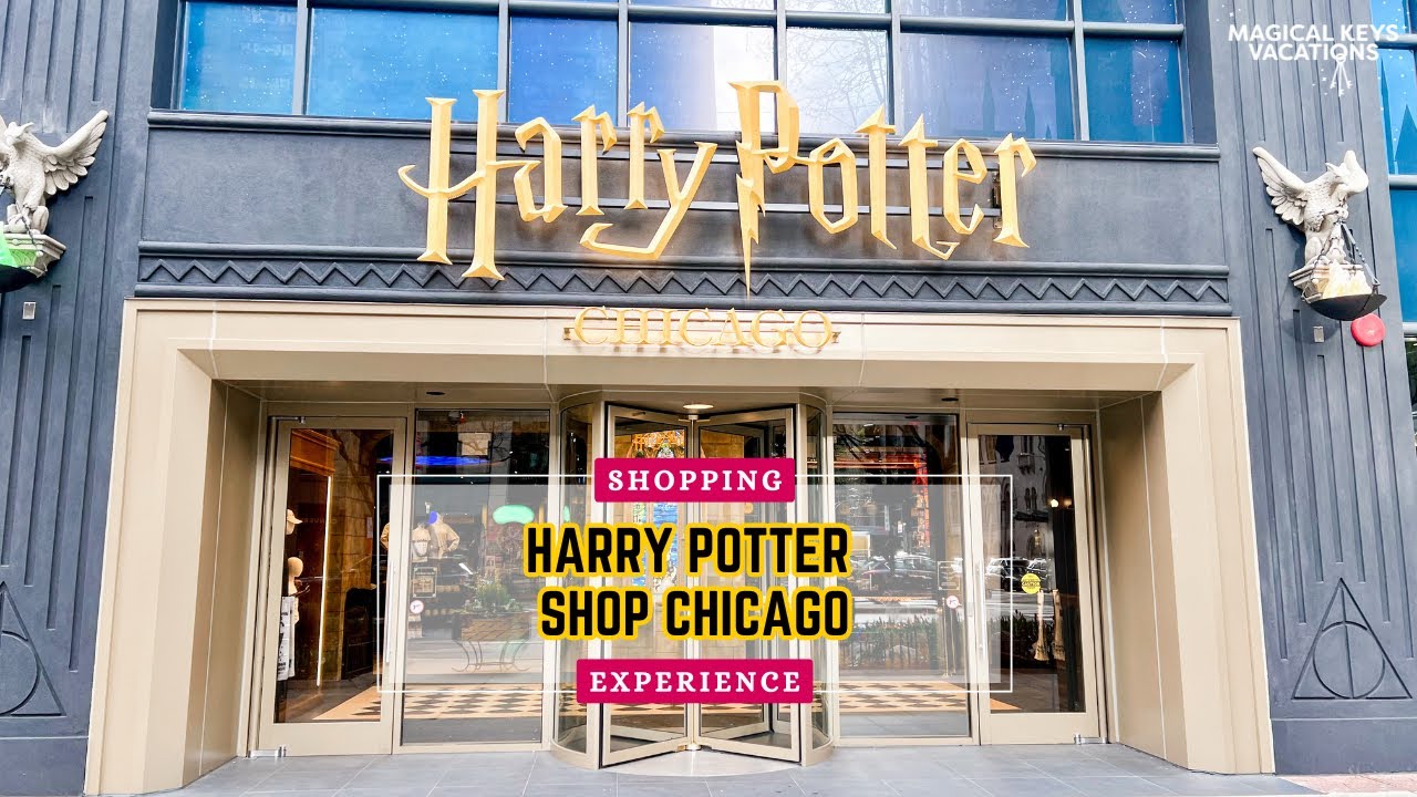HARRY POTTER SHOP CHICAGO REVIEW | MAGNIFICENT MILE | BUTTERBEER BAR