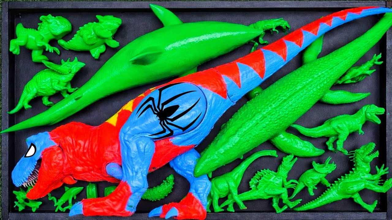Dinosaurus Jurassic World Dominion: T-rex/ Brachiosaurus/ Skibidi/ Spider-Man/ KingKong/ KingGidorah