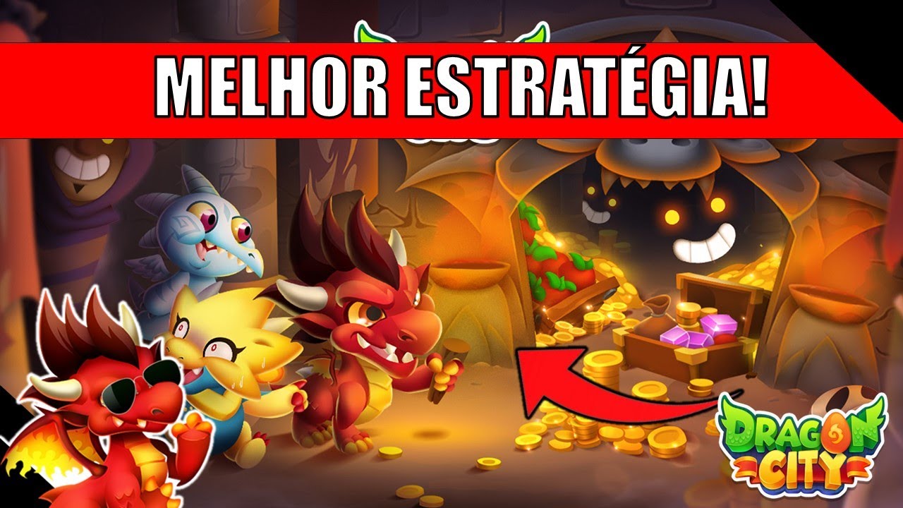 A MELHOR ESTRATÉGIA para CAVERNA dos MAGOS no DRAGON CITY!